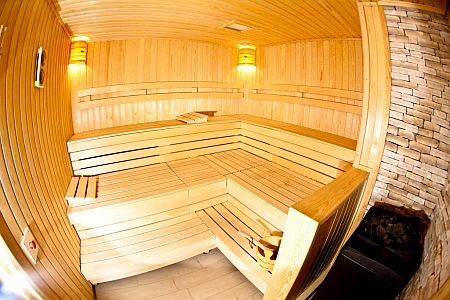 Finnish sauna in Airport Hotel Stacio in the neighbourhood of Budapest