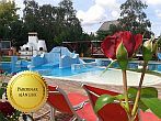 Outdoor, heated pool in Rackeve, in Duna Event Wellness Hotel