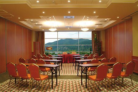 Meeting room in Thermal Hotel Visegrad with panoramic view