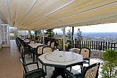 Hotel Budai Budapest - terrace with panoramic view 